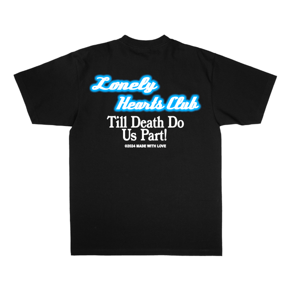 Lonely Hearts Club Till Death Do Us Part Tee "Black"