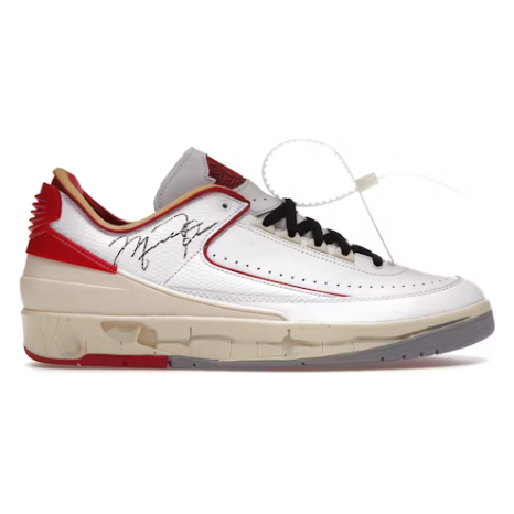 Jordan 2 Retro Low SP Off-White "White Red"