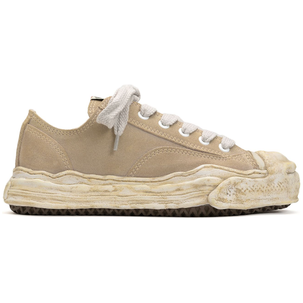 Maison Mihara Hank OG Sole Suede Low-Top Sneaker "Dirty Brown"