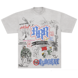 R3BORN R3 War Tee "White"