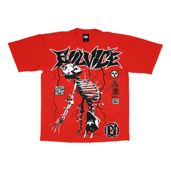 Evil Vice Nail Escape Tee “Red”