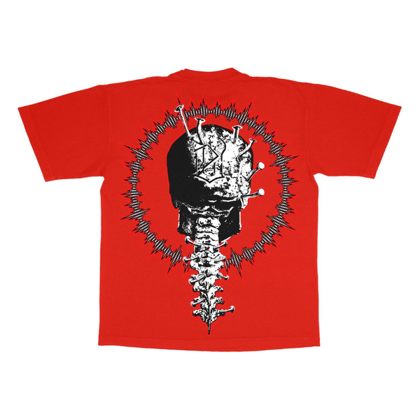 Evil Vice Nail Escape Tee “Red”