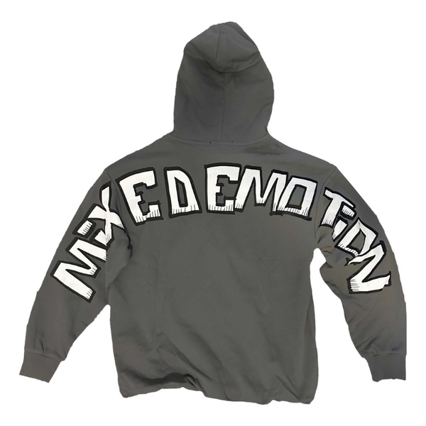 Mixed Emotion Monster Hoodie "Charcoal Grey"