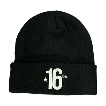 6IXTEEN Zips All Star Beanie “Black”