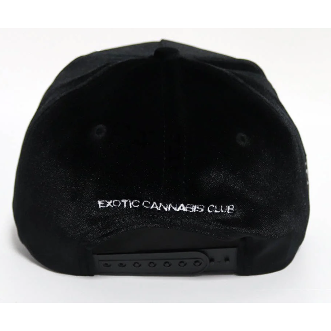 6IXTEEN Zips ECC Velvet Hat “Black/Red”