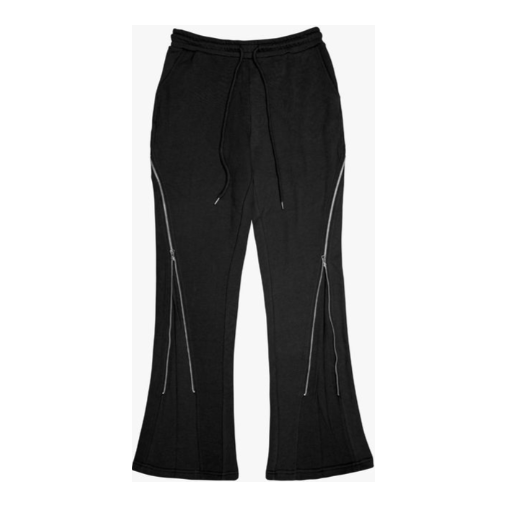 EPTM Zip Flared Sweatpants "Black"