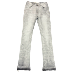 Waimea Stacked Basic Jeans “Grey Wash”