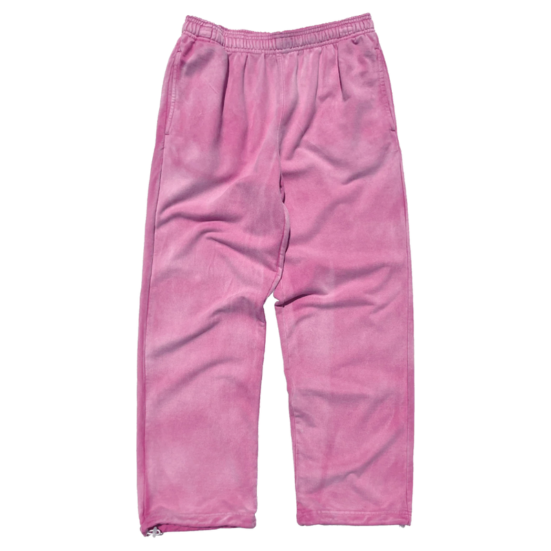 WKNDRIOT Up The Score Sweatpants "Hot Pink"