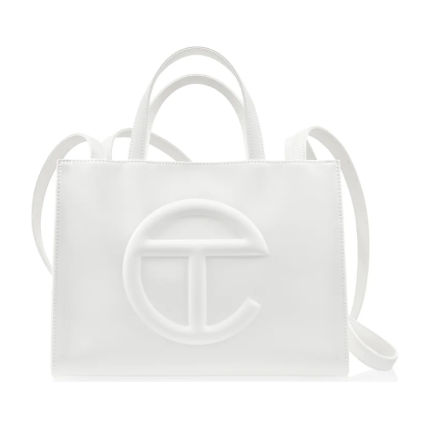 Telfar Shmedium Shopping Bag "White"