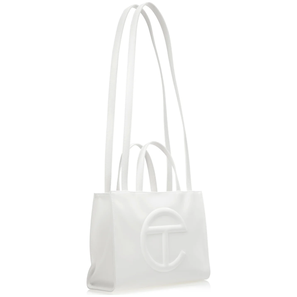 Telfar Shmedium Shopping Bag "White"