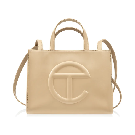 Telfar Shmedium Shopping Bag "Cream"