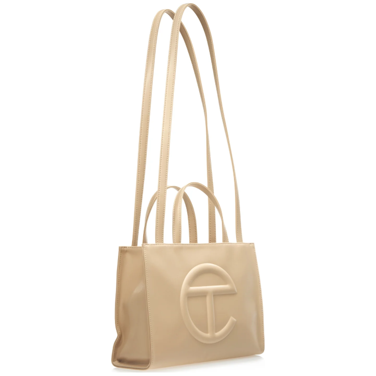 Telfar Shmedium Shopping Bag "Cream"