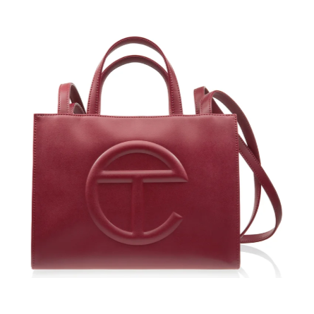 Telfar Shmedium Shopping Bag "Oxblood"