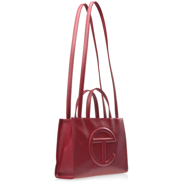 Telfar Shmedium Shopping Bag "Oxblood"