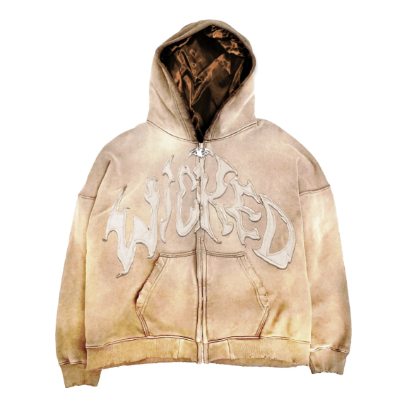 Sane WICKD Patch Hoodie "Cream"