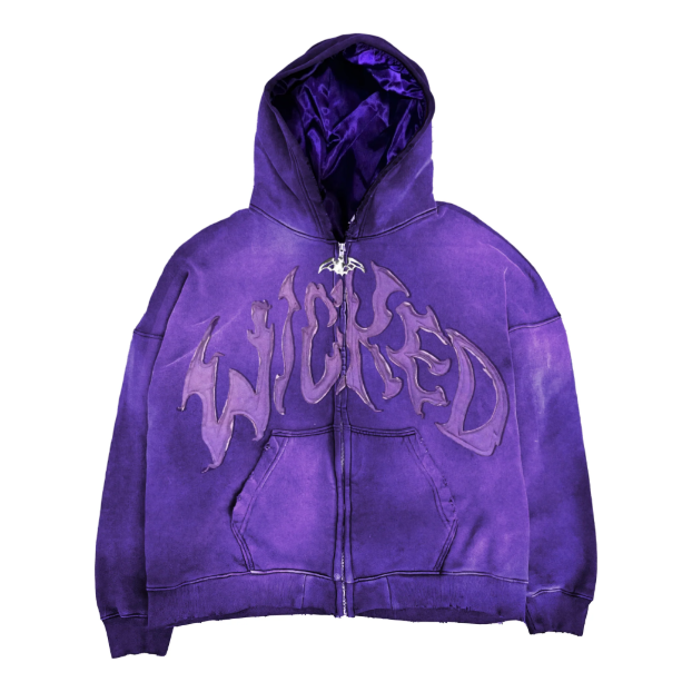 Sane WICKD Patch Hoodie "Purple"