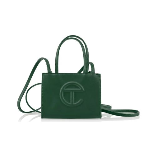 Telfar Small Shopping Bag "Dark Olive”