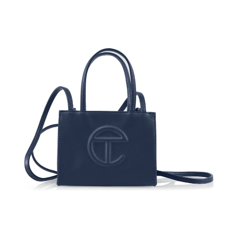 Telfar Small Shopping Bag "Navy”