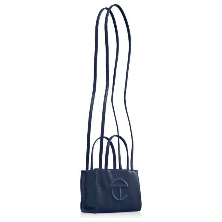 Telfar Small Shopping Bag "Navy”