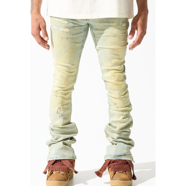 SERENEDE Tierra Stacked Jeans "Earth Tone"