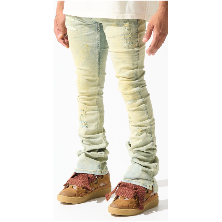 SERENEDE Tierra Stacked Jeans "Earth Tone"