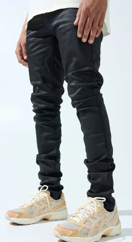 SERENEDE Caviar 7 Skinny Jeans "Black"