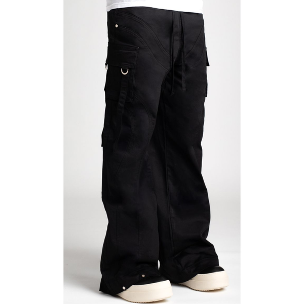 Guapi Extra Baggy Cargo Pants "Black"