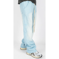 KTL Studios Sun Dried Bleached Sweatpants "Sky Blue"