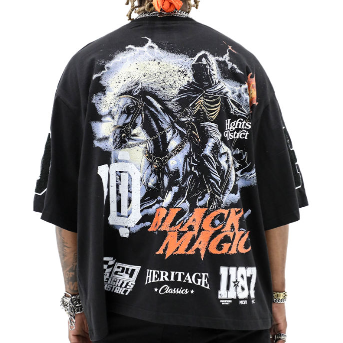 Heights District Black Magic Tee "Black"