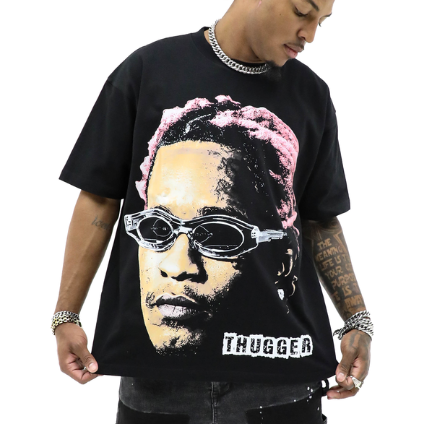 Heights District Thugger Tee "Black"