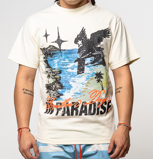 Paradise Lost Island Tee "Cream"