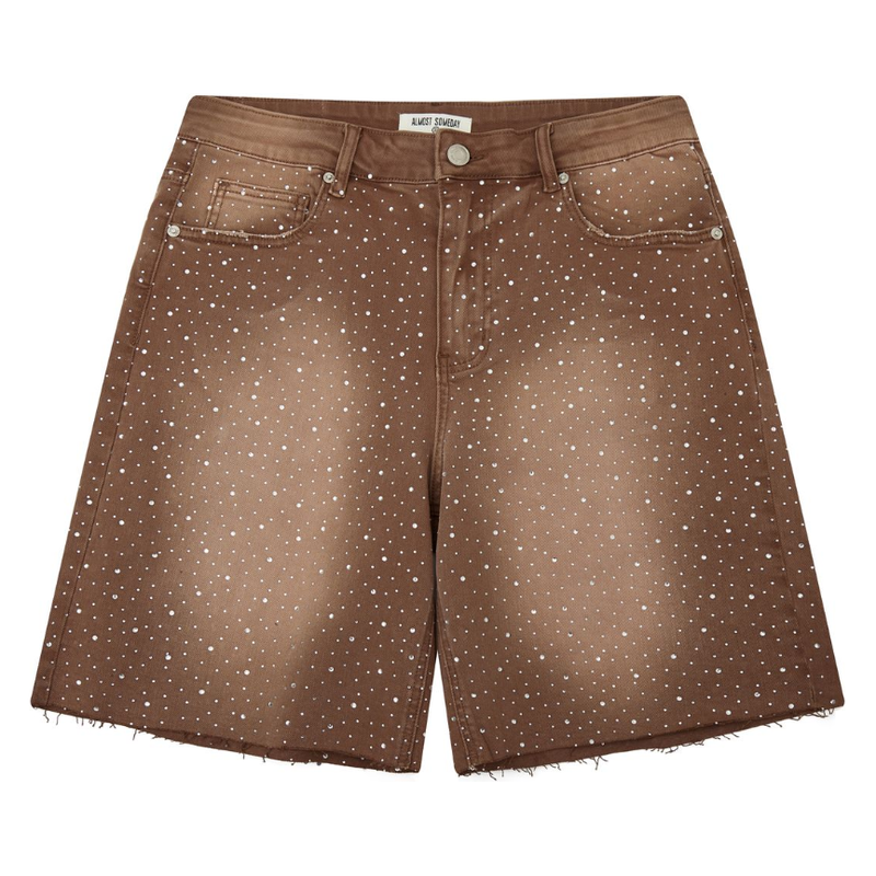 Almost Someday Cosmo Jorts “Brown”