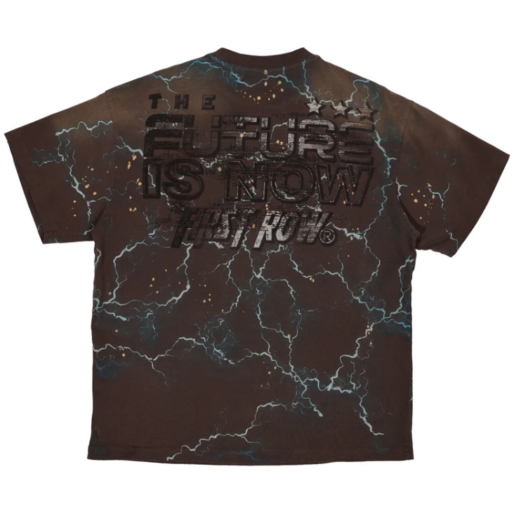 First Row Humanity First Lightning Tee "Brown"