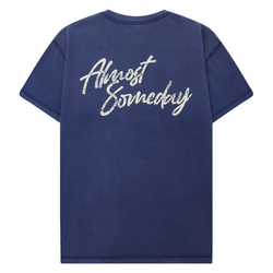 Almost Someday Signature Tee "Navy"