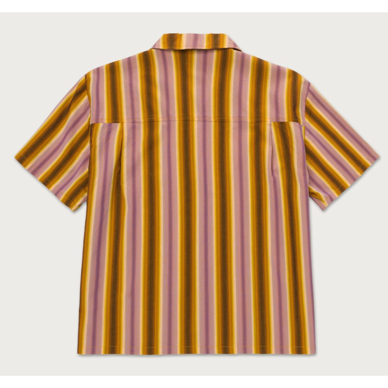 Honor The Gift Auto Shop Button Up Shirt "Brown"