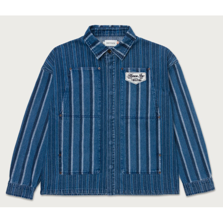 Honor The Gift INC Button Up Shirt "Dark Indigo"