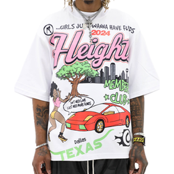 Heights District Girls Just Wanna Have Funds Tee "White"