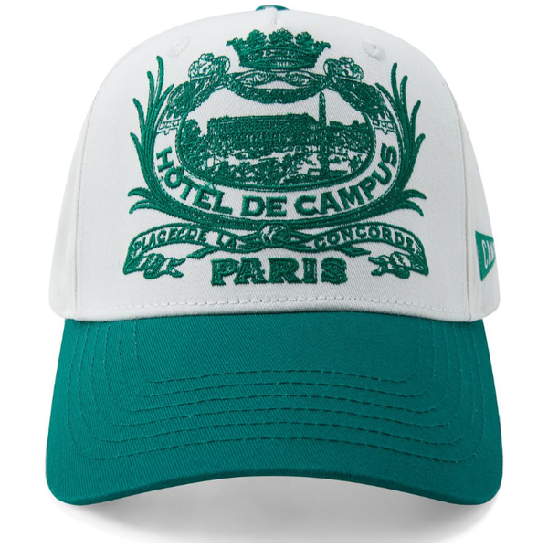 Campus Goods Louvre Snapback Hat "Green"