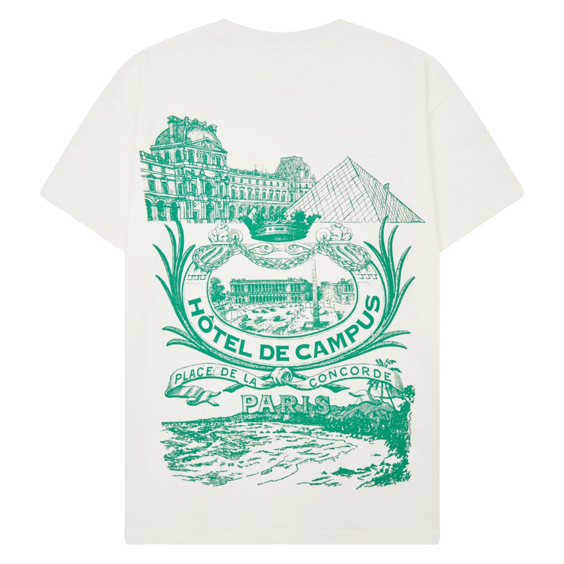 Campus Goods Louvre Tee "Cream"