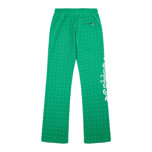 Campus Goods Louvre Flare Sweatpants "Sun Faded Green"