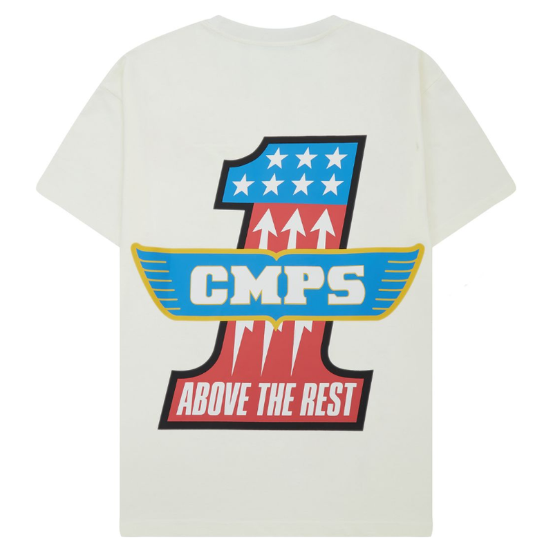 Campus Goods Motor Sport Crop Tee "Cream"