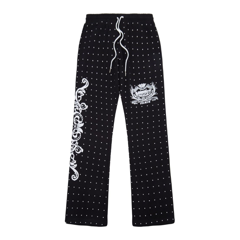 Campus Goods Louvre Flare Sweatpants "Black"