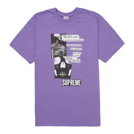 Supreme Anatomy Tee "Purple"