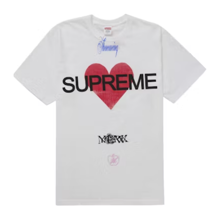 Supreme Announcing Tee "White"