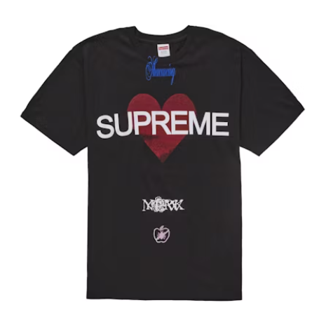 Supreme Announcing Tee "Black"