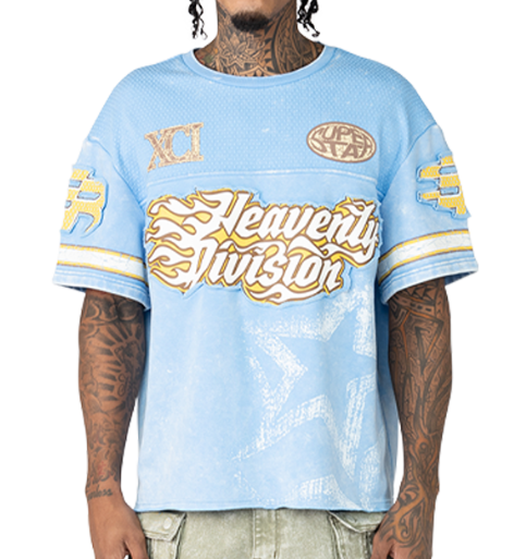 Smoke Rise Heavenly Division Tee “Blue”