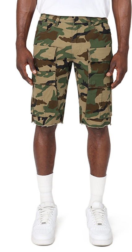 Smoke Rise Shorts “Woodland Camo”