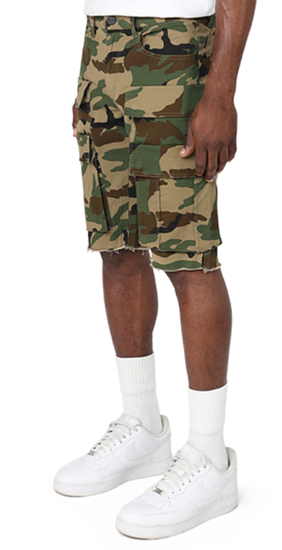 Smoke Rise Shorts “Woodland Camo”