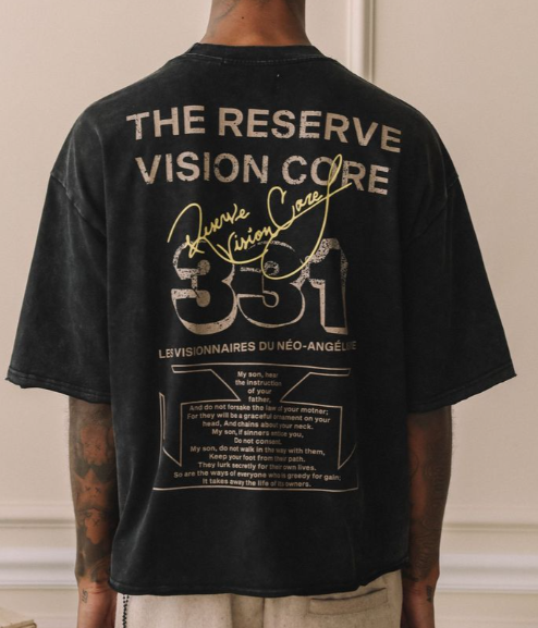 Reserve Vision Core Tee “Black”