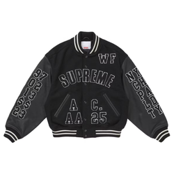 Supreme Praises Varsity Jacket “Black”